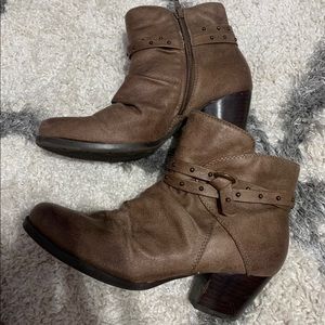 Taupe Booties